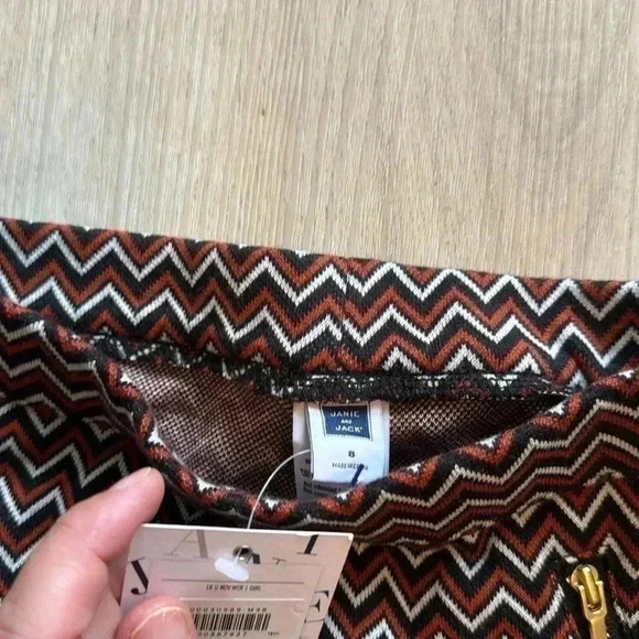 Janie and Jack zig zag pants size 8 NWT - Picture 4 of 4